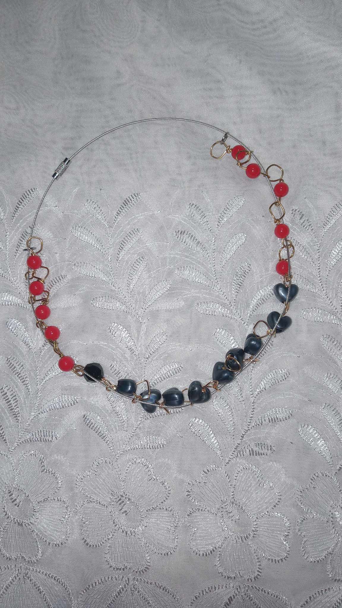 Jewelry Necklaces Chokers Hand twisted choker necklace